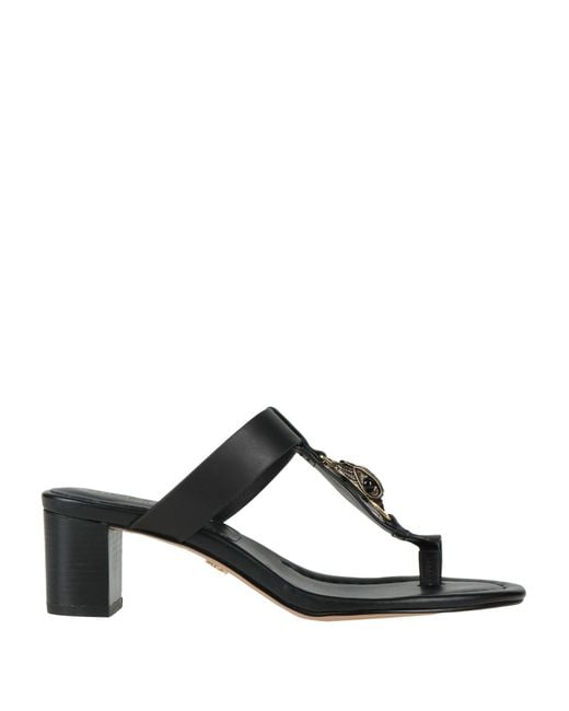 Kurt Geiger Black Thong Sandal