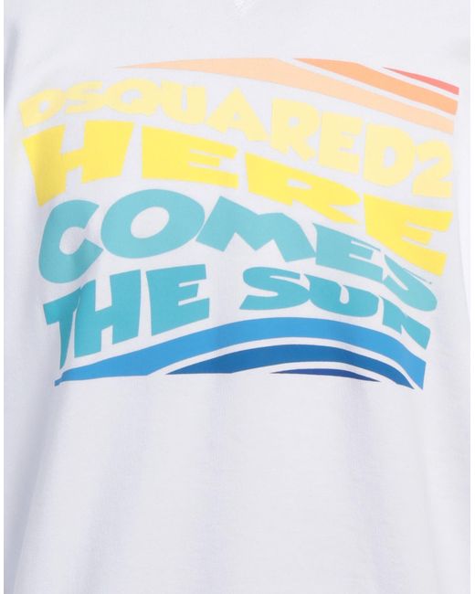 DSquared² White Sweatshirt for men