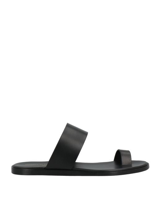 Common Projects Black Thong Sandal