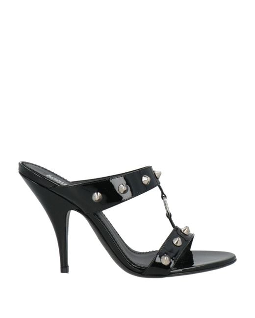 DSquared² Black Sandals Leather