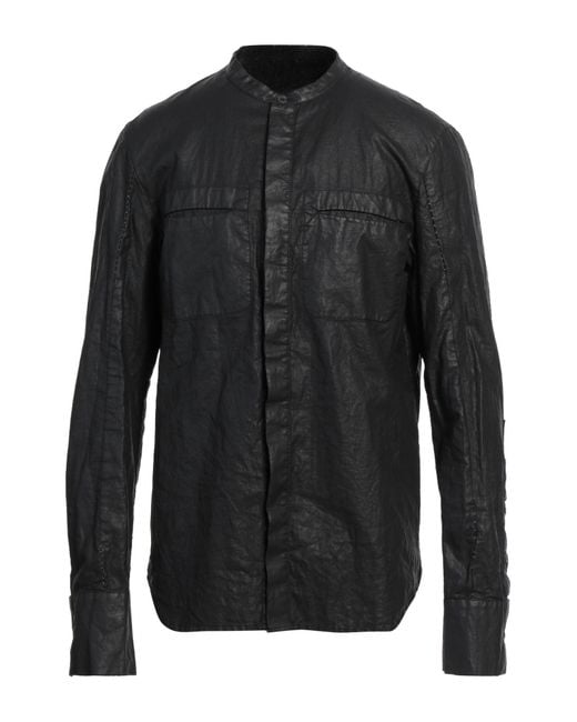 Camicia di Masnada in Black da Uomo