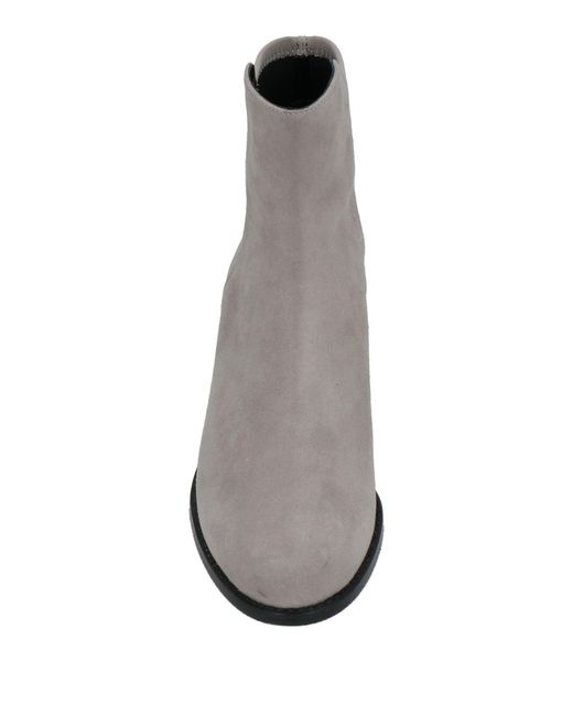 Stuart Weitzman Gray Ankle Boots