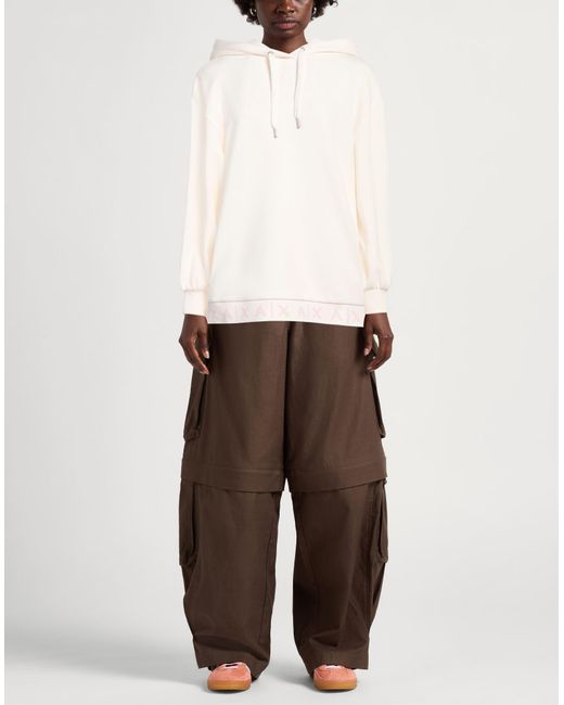 ARMANI EXCHANGE White Sweatshirt
