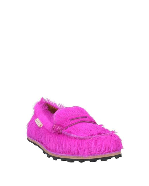 Marni Pink Loafers