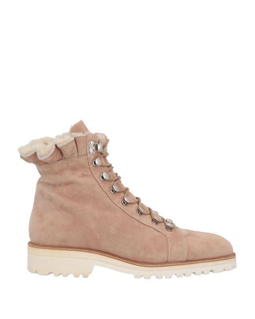 Brock Collection Natural Ankle Boots Shearling