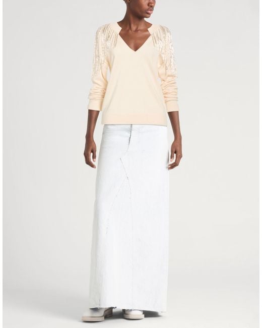 Patrizia Pepe White Jumper