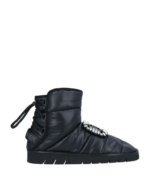Roger Vivier Blue Ankle Boots