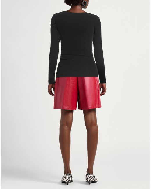 La Petite Robe Di Chiara Boni Black Top Polyamide, Elastane