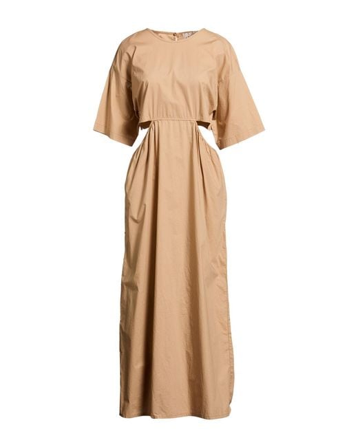 8pm Natural Midi Dresses