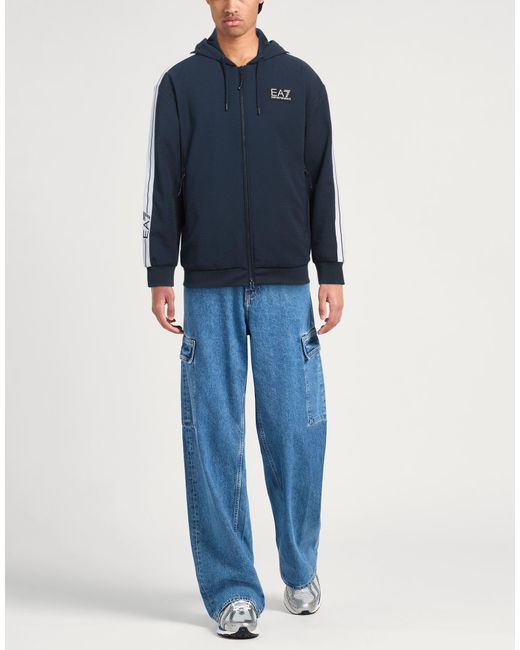 EA7 Blue Sweatshirt for men