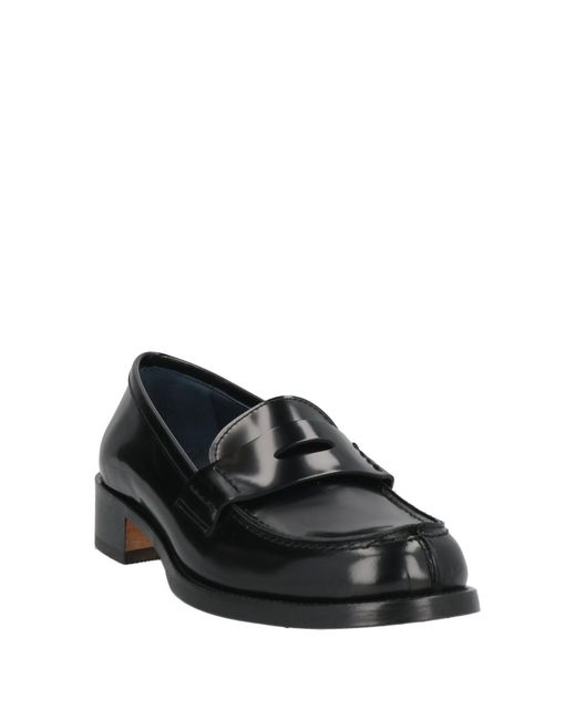 Calpierre Black Loafers Leather