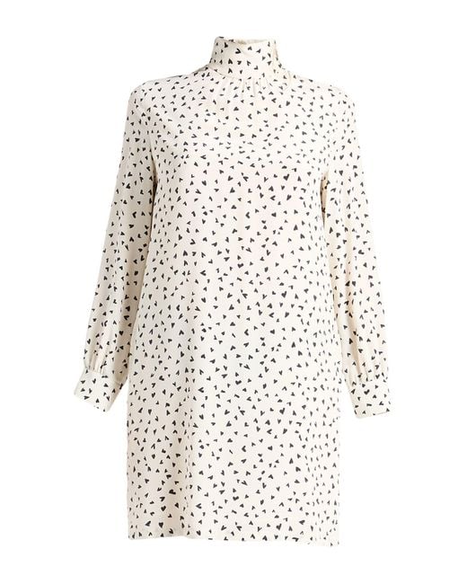 Max Mara White Mini-Kleid