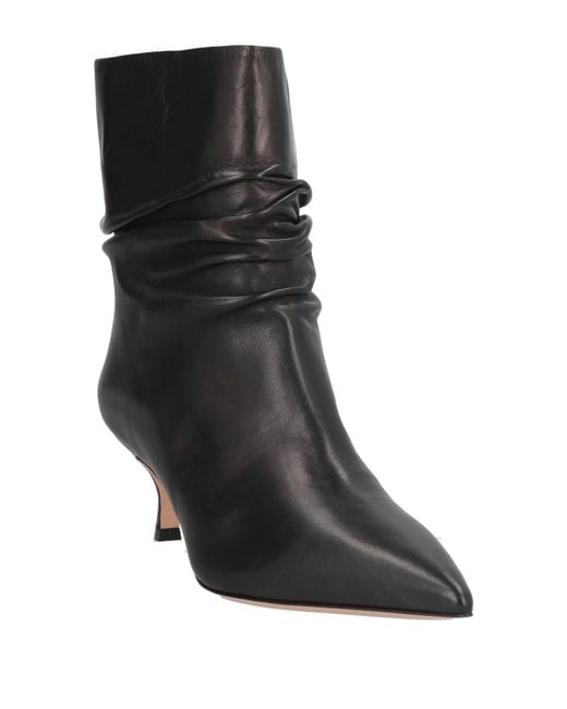 FRANCESCO SACCO Black Ankle Boots