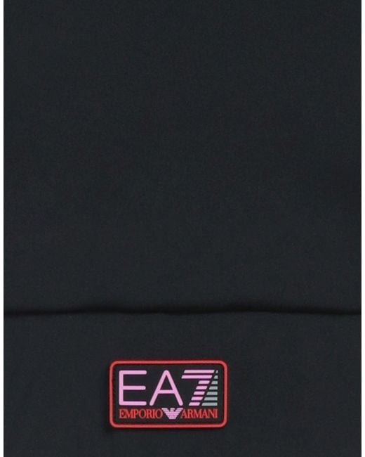 EA7 Black Top Polyester, Elastane