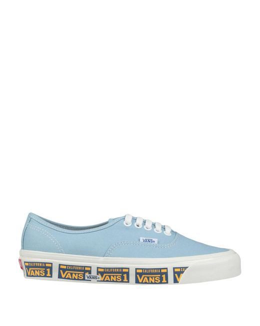 vans trainers blue