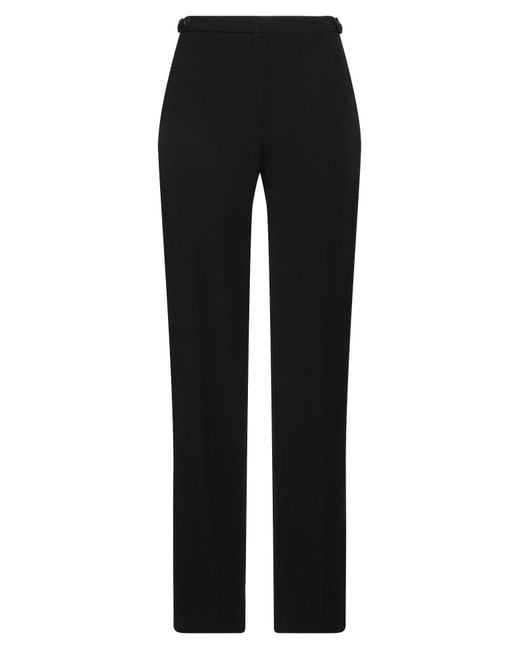 The Row Black Pants Wool