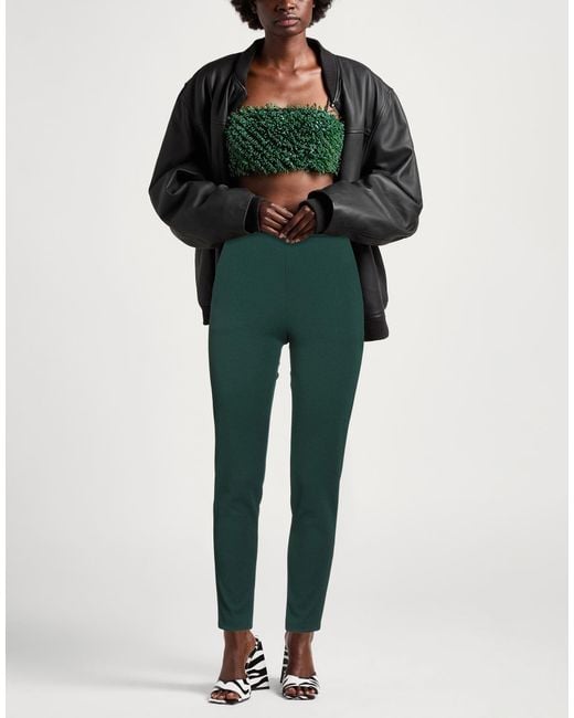 Haveone Green Pants Polyester, Elastane