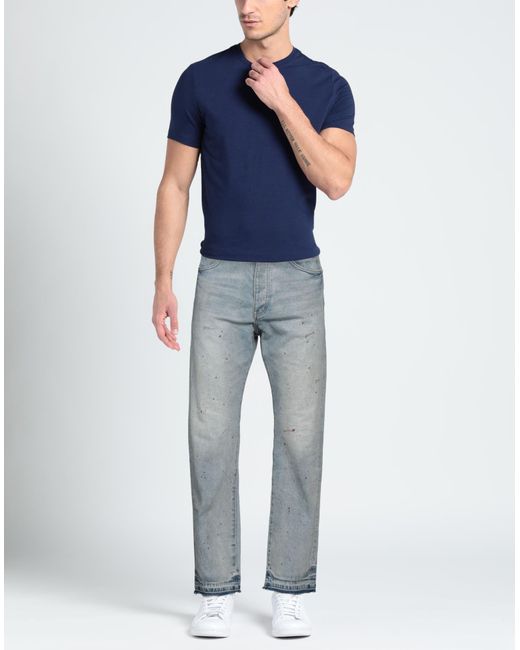 Purple Blue Jeans for men