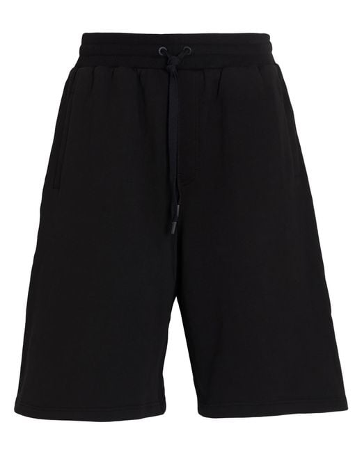 Dolce & Gabbana Black Shorts & Bermuda Shorts Cotton for men