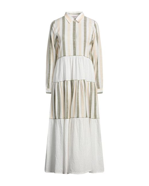 CONNOR & BLAKE White Maxi Dress Cotton