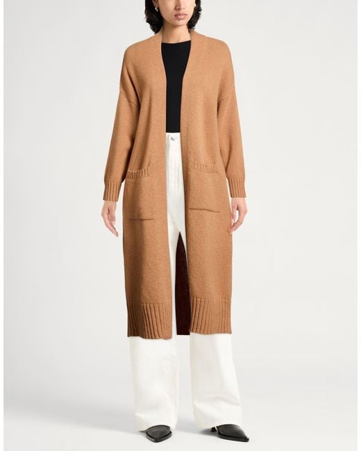 Kangra Brown Cardigan Wool