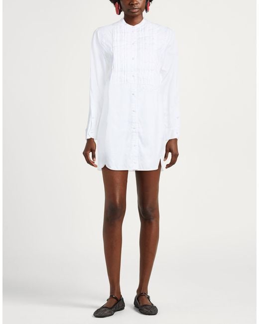 Zadig & Voltaire White Mini Dress
