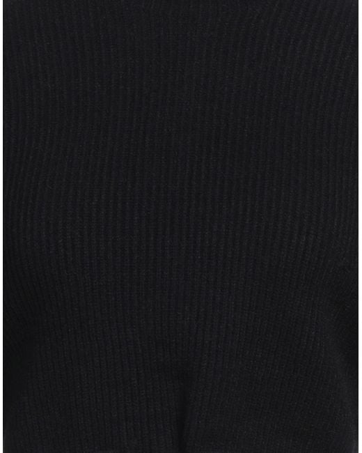 A PAPER KID Black Turtleneck