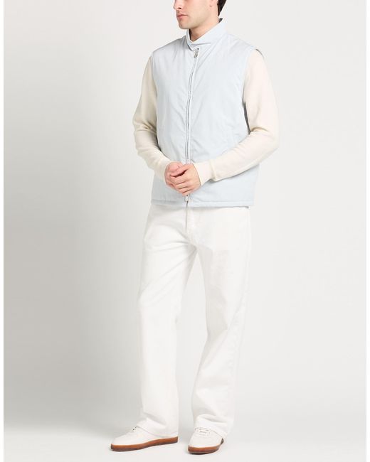 Brunello Cucinelli White Gilet for men