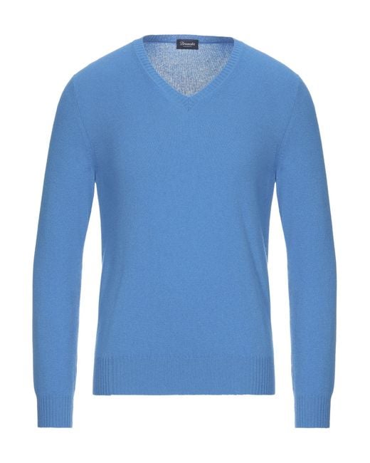 Drumohr Blue Sweaters for men