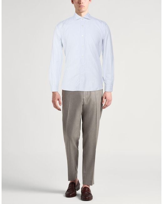 Barba Napoli White Shirt for men