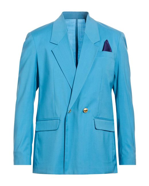 MARSĒM Blue Blazer for men
