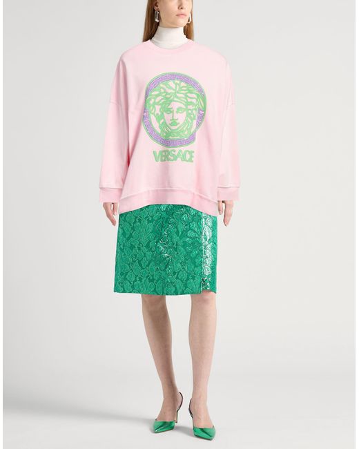 Sweat-shirt Versace en coloris Pink