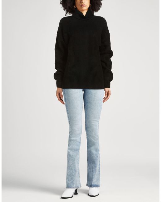 Madeleine Thompson Black Turtleneck