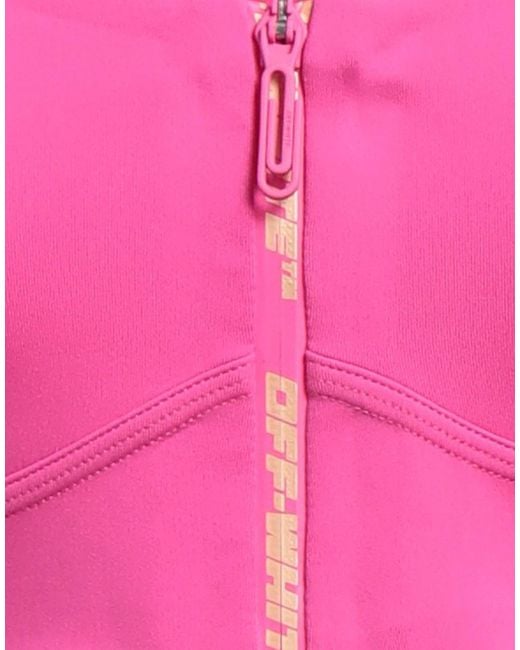 Off-White c/o Virgil Abloh Pink Top Polyamide, Elastane