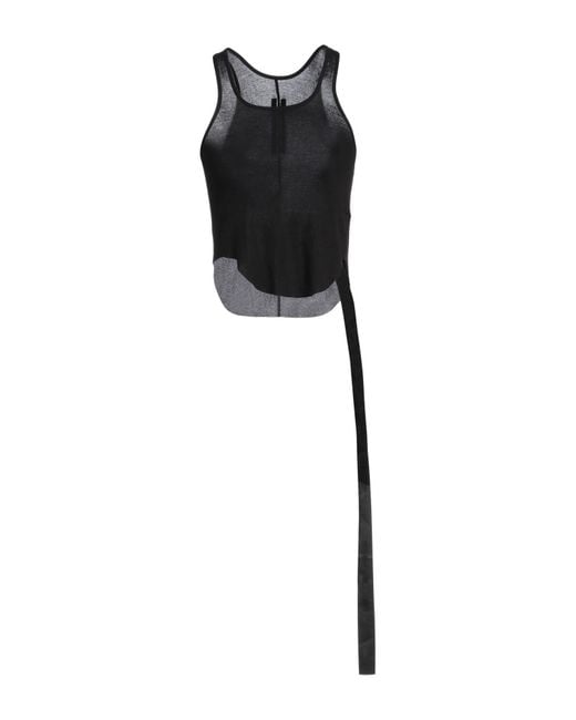 Camiseta de tirantes Rick Owens de color Black