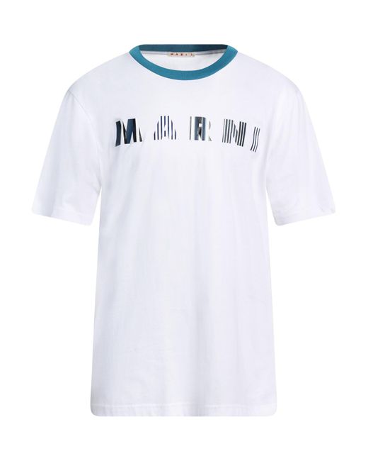 Marni White T-shirt for men