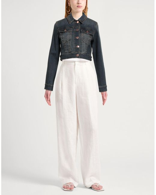 True Religion Blue Denim Outerwear