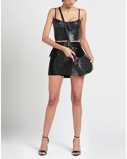 Balmain Black Mini Skirt