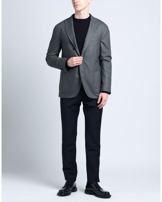Boglioli Gray Blazer for men