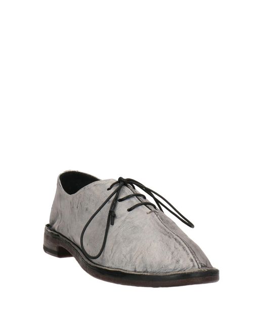 Preventi Gray Lace-up Shoes
