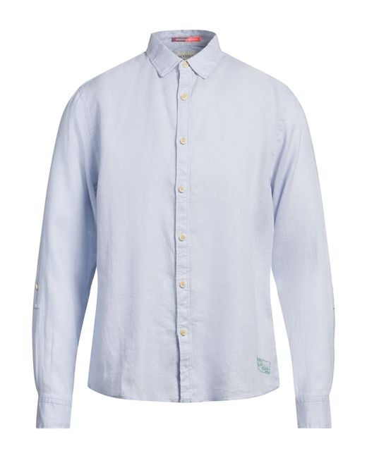 Scotch & Soda Blue Shirt for men