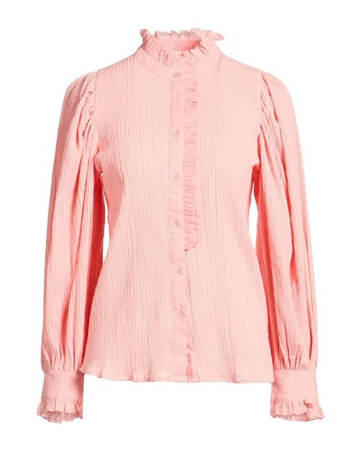 Antik Batik Pink Shirt Cotton
