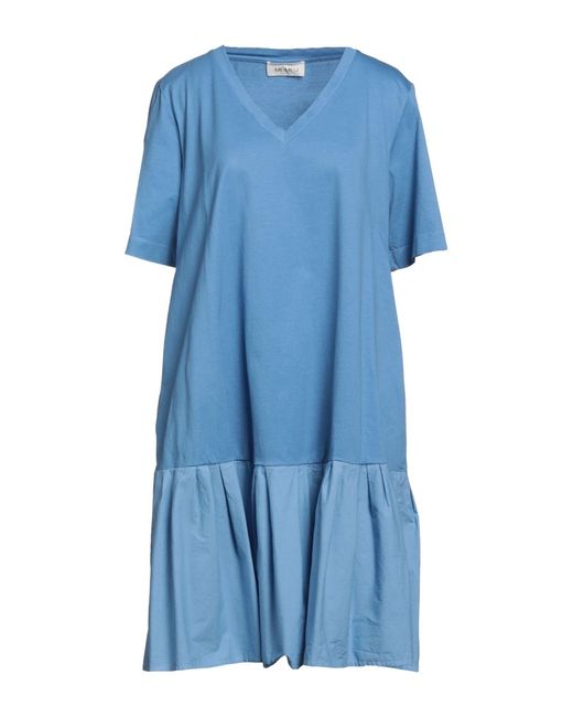 MEIMEIJ Blue Mini Dress