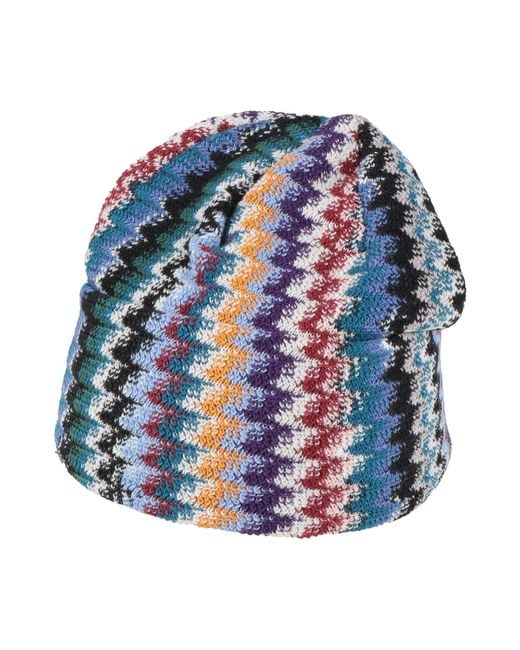 Missoni Blue Hat for men
