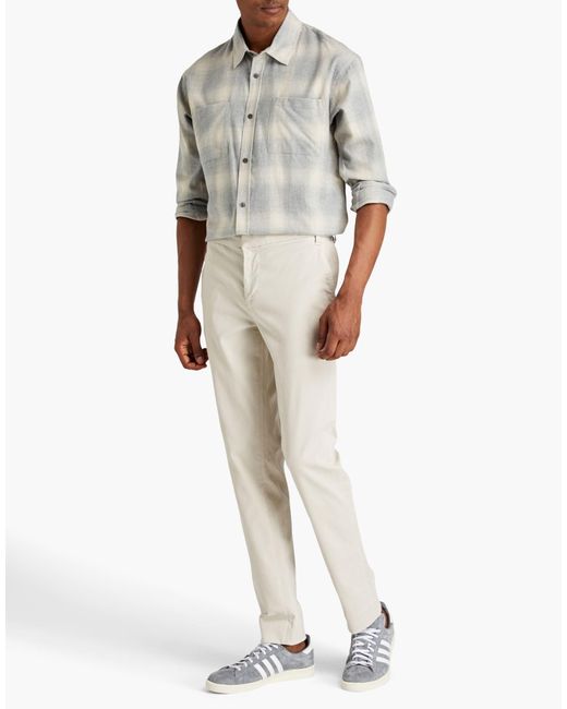 FRAME White Pants Lyocell, Rayon, Elasterell-P, Elastane for men