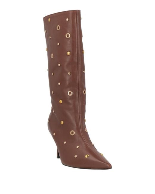 Wo Milano Brown Boot Leather