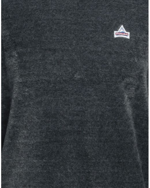 Holubar Gray Sweatshirt Polyester, Cotton, Elastane for men