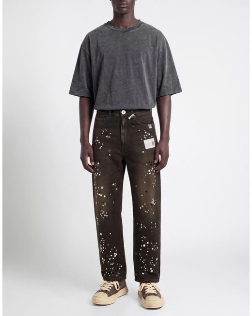 Maison Mihara Yasuhiro Black Jeans for men