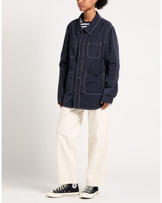 Thom Browne Blue Jacket Polyester