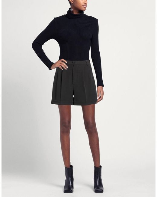 Forte Black Shorts & Bermuda Shorts